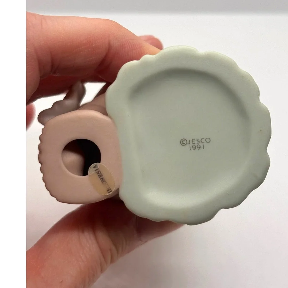 Enesco blue ankle vtg